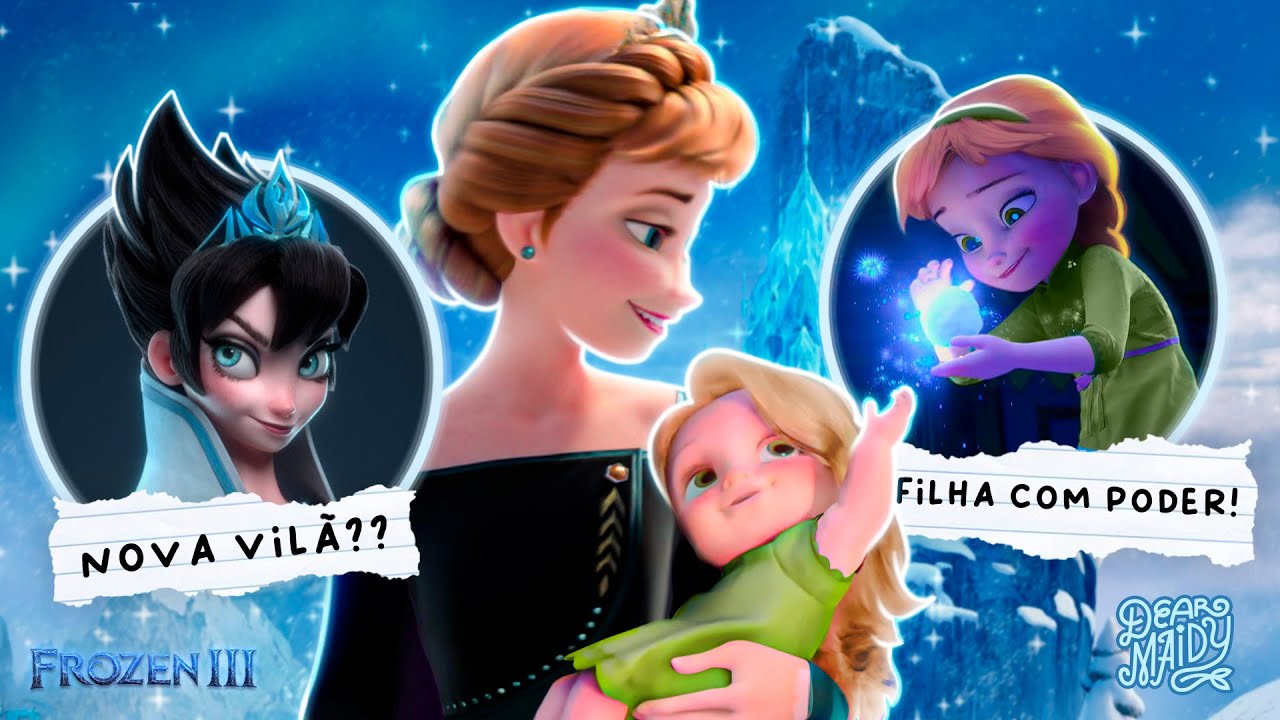 Frozen 3: Chefe da Disney Animation diz estar deslumbrada com trabalho na  trilogia – Se Liga Nerd